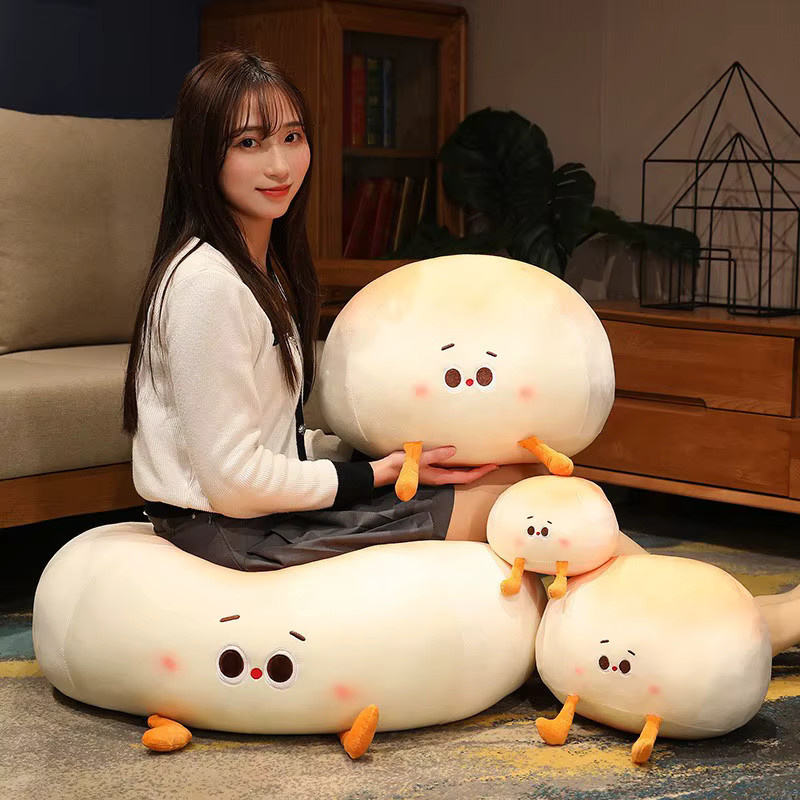 YUZHINUO Brot Peluche, Plüschtier, Weiß - Bild 3