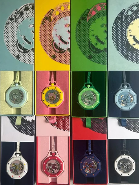 AP Swatch Taschenuhr, Quarz, Kunststoff, Unisex - Bild 1
