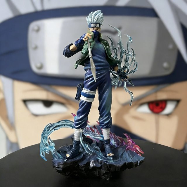Bandai Naruto Kakashi Hatake 2.0 Ten Years Ninja Actionfigur, 23cm - Bild 1
