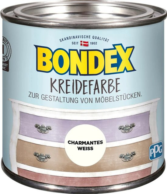 Bondex Kreidefarbe Charmantes Weiß 500 ml - Bild 1