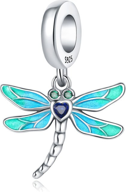 CYCUFF Anhänger Libelle, 925 Silber, Perle, Unisex - Bild 1