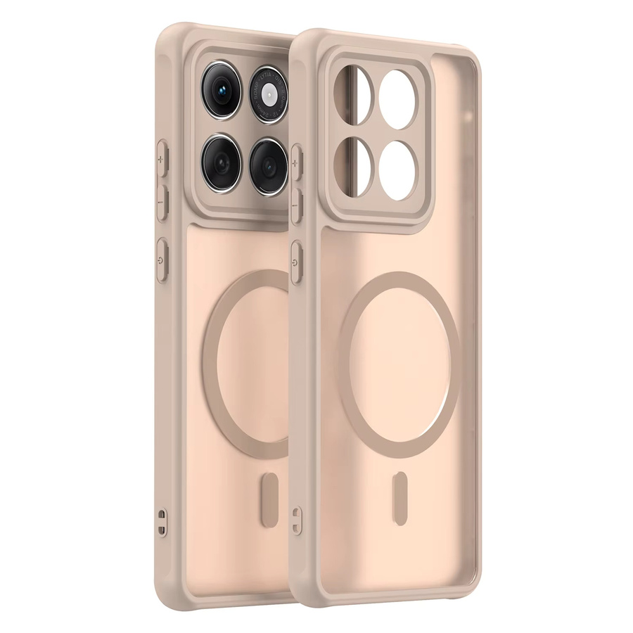 Stoßfeste Silikon Schutzhülle für Motorola Edge 60, Edge 60S und Rand 60 Fusion in Pink - Bild 1