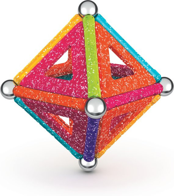 Geomag Glitter Recycled Panels, Grundspiel / Hauptprodukt - Bild 1