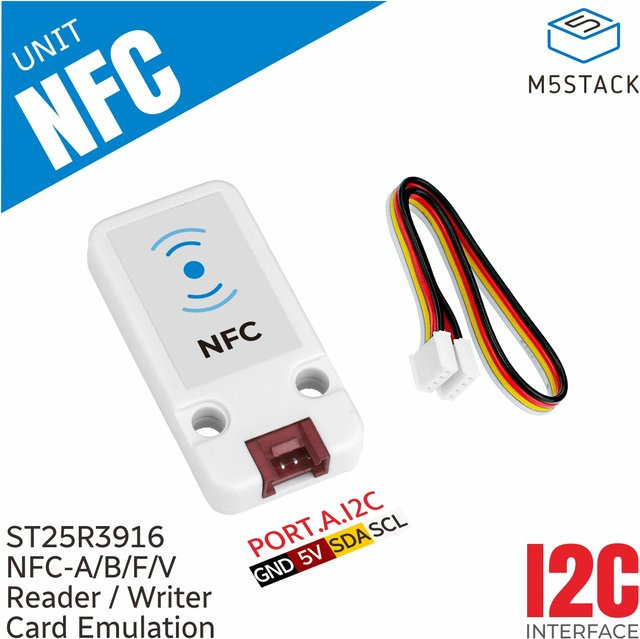 M5Stack NFC Universal-Einheit ST25R3916 in Weiß - Bild 1