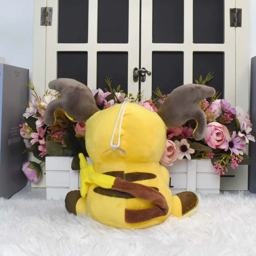 Potdemiel Pokémon Pikachu Pichu Evolution Raichu Plüschfigur, 20cm - Bild 2