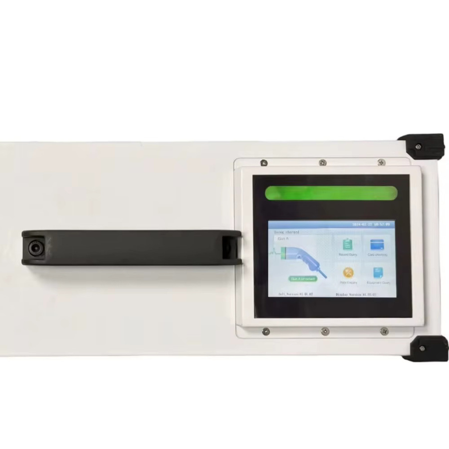 Tragbares DC 14KW Kommerzielles EV-Ladegerät CCS2 und GBT Schnell-Ladesäule für New Energy Vehicles, 32A Ausgangsstrom, 220V, Farbe: Weiß - Bild 2
