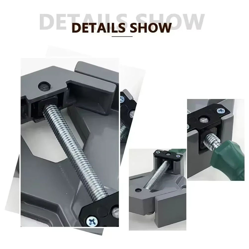 EQZ Eckklemme mit verstellbarer Schwenkbacke aus Aluminiumlegierung für 90-Grad-Winkel bei der Holzbearbeitung und beim Schweißen - Bild 4