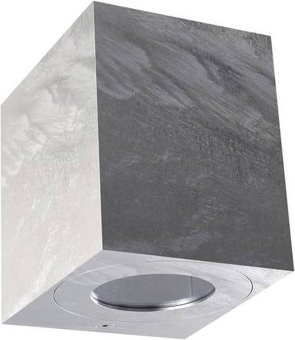 Nordlux Canto Kubi2 LED-Außenwandleuchte Up-Down in Silber und Grau aus Metall mit 12W - Bild 1