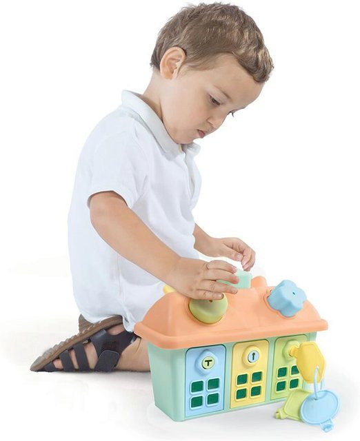 Dolu Sortier- und Steckspiel Happy Haus, ab 1 Jahr - Bild 1