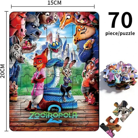 Yiran toy Zootopia 2 3D Puzzle 6–12 Jahre