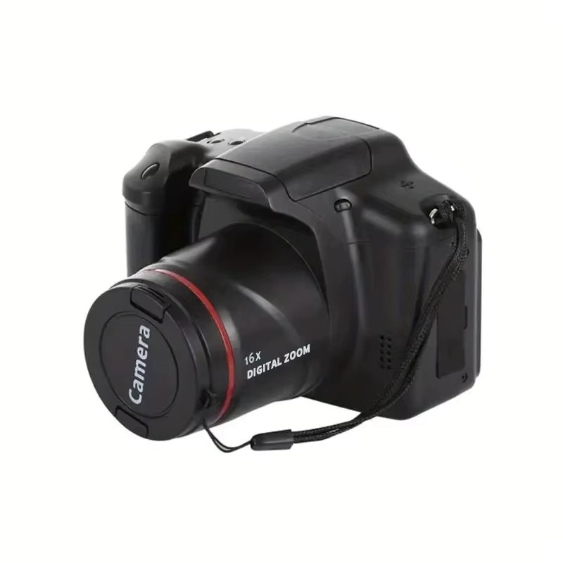 Digitale Camcorder Kamera mit 16X Zoom in Schwarz für Anfänger und Studenten - Bild 7