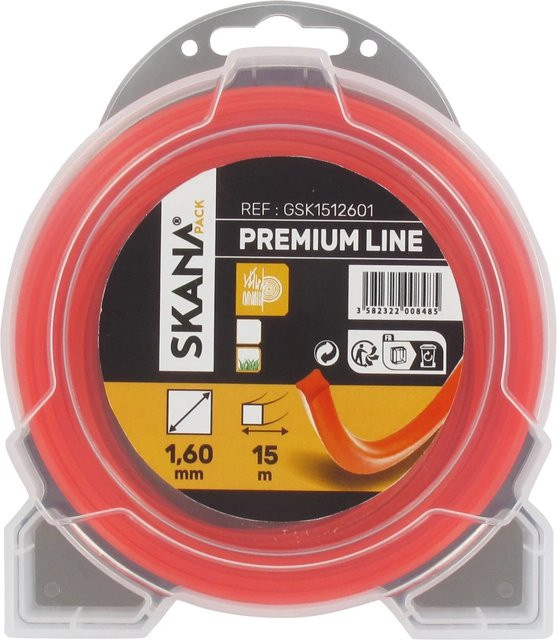 Skana Premium-Mähfaden 4-Kant Ø 1,6 mm x 15 m - Bild 1