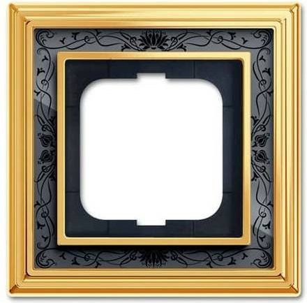 Busch-Jaeger 1fach Rahmen in Gold 2CKA001754A4648 - Bild 1