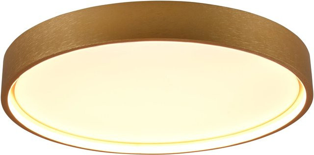 Trio LED Deckenleuchte Doha in Messing matt mit Durchmesser: 45 cm - Bild 1