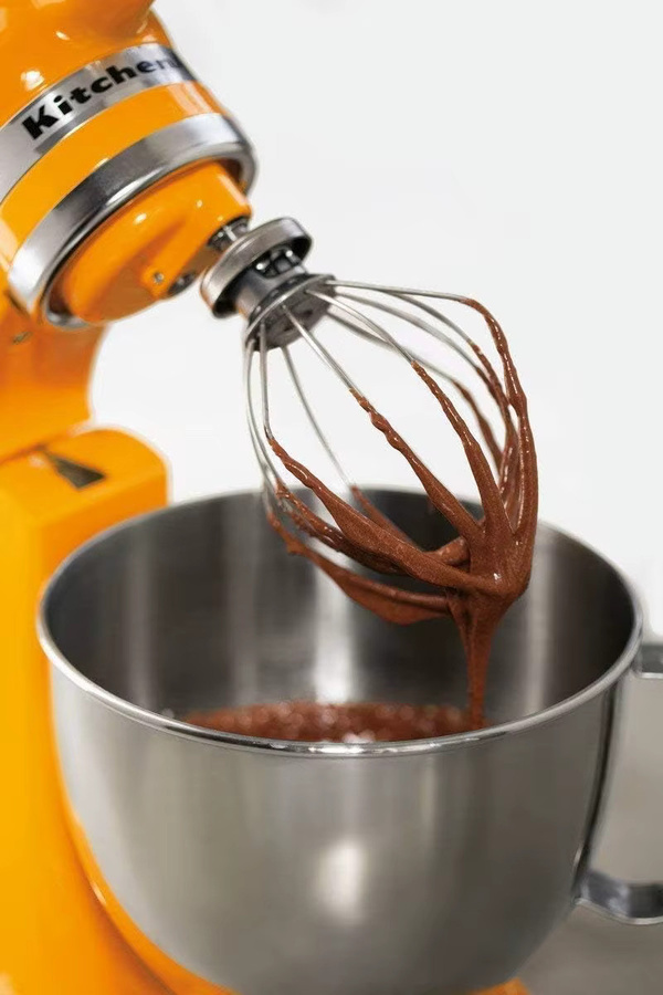 KitchenAid K45WW Drahtpeitschenaufsatz aus Edelstahl in Silber für Standmixer mit kippbarem Kopf, runder Schneebesen - Bild 4
