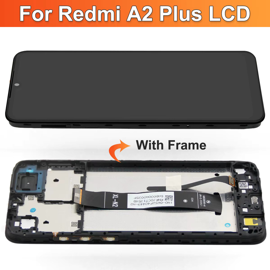 Xiaomi Redmi A2 Plus LCD Display Touchscreen Digitizer Montage Ersatzteil in Schwarz 6.52 Zoll - Bild 5