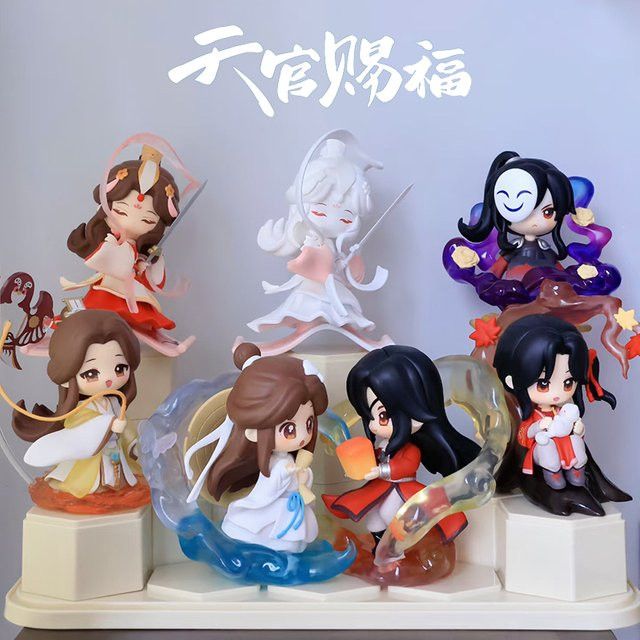 Tianguan Cifu Anime Danqing Fenghua Blind Box Dekorationsfigur für den Schreibtisch und als Geschenk für Kinder - Bild 1