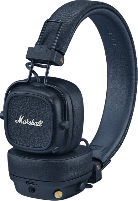 Marshall Major V Bluetooth On-Ear Kopfhörer Blau - Bild 1