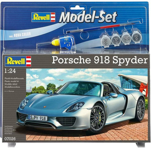 Revell Model Set Porsche 918 Spyder, 1:24, ab 8 Jahren - Bild 2