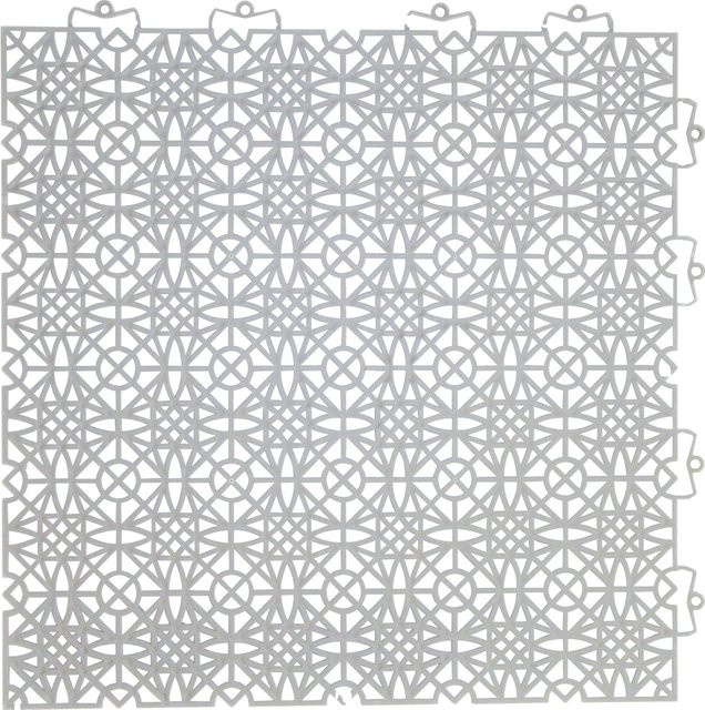 Andiamo Klick-Fliese Hellgrau, 7 Stück, B/B: 38 x 38 cm - Bild 1