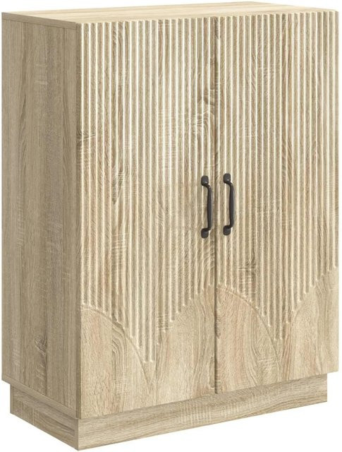 vidaXL Sideboard Sonoma-Eiche in Braun, B/T/H: 66 x 34,5 x 87 cm - Bild 1
