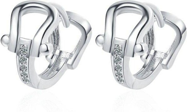 Ohrringe 925 Silber, Zirkonia, Damen - Bild 1