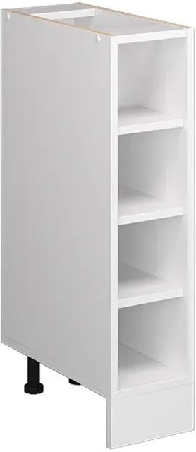 Vicco Küchenregal R-Line Offener Küchenschrank Weiß Eiche B/T/H: 20 x 60 x 81,6 cm - Bild 1