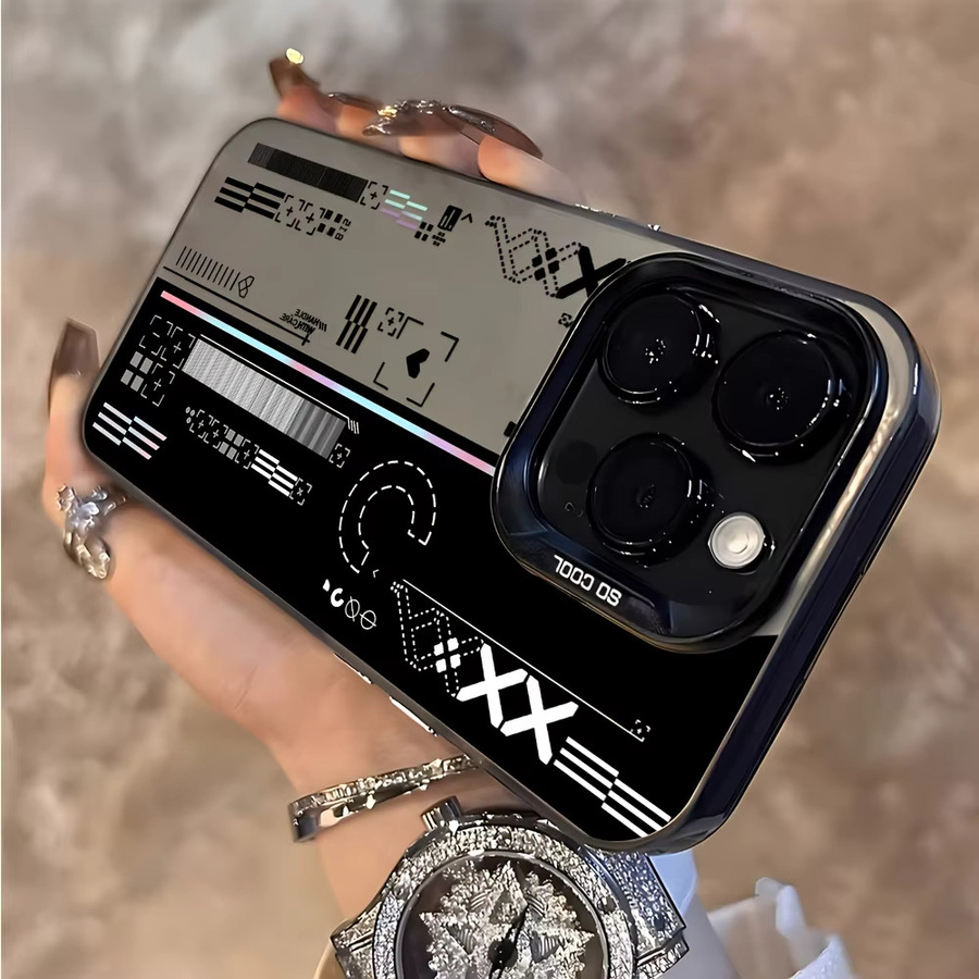 Spiel CS Handyhülle in Schwarz mit Anti-Drop Matte Rückseite für iPhone 17 16 15 14 13 12 11 Pro Max X XR XS MAX 8 7 Plus - Bild 2