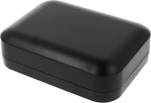 Hammond Electronics 1556EBK Universal-Gehäuse aus flammhemmendem ABS-Kunststoff in Schwarz, B/T/H: 16,0 x 12,0 x 4,5 cm - Bild 1