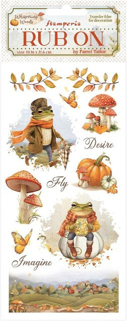 Mr. Frog Rub On Transferfolie Whispering Woods - Bild 1