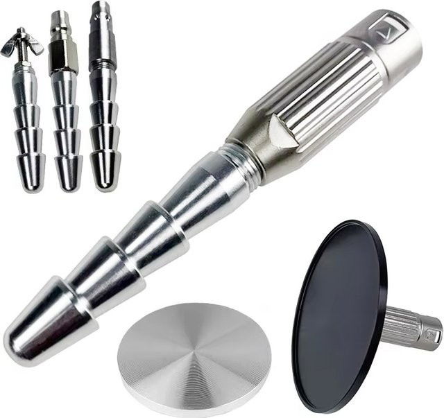 Tungfull Adapter von M6 oder M8 auf 3XLR Quick Connector für Teleskopische Lineare Aktuatoren in Silber - Bild 1