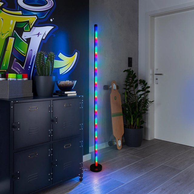 Näve LED RGB Stehleuchte Motion Light, Schwarz, Höhe: 150 cm - Bild 2