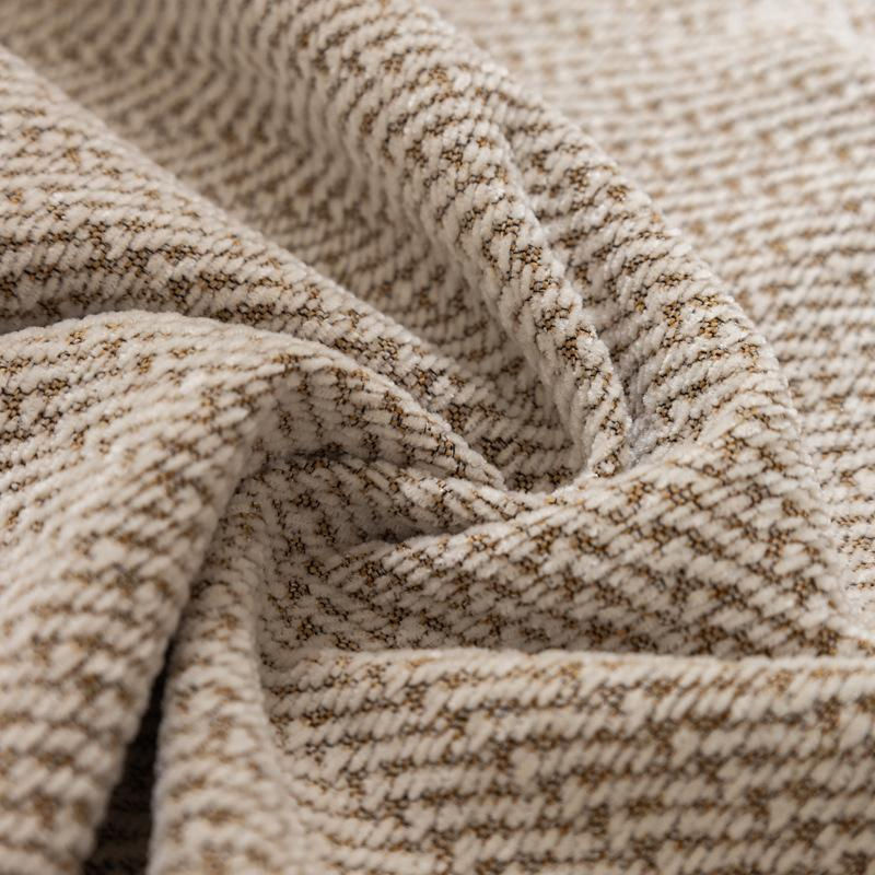 Super Six Chenille Sofabezug-Set mit Kissenbezügen im nordischen Design, B/B: 180 x 130 cm - Bild 2