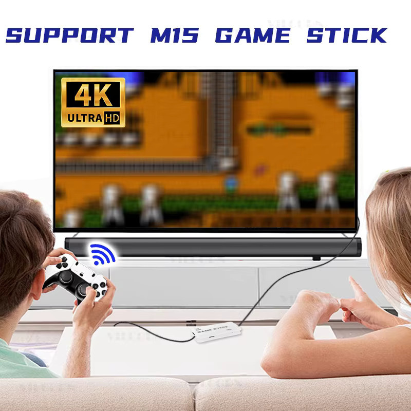 VILCORN 2,4G Kabelloser Gamepad Controller in Weiß für M15 & X9 Game Stick und SF3000HD/SF3500 Handheld-Konsolen - Bild 3
