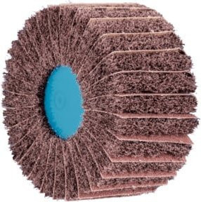 PFERD TOOLS POLINOX Vlies-Schleifrad PNZ Ø 100x50mm Gewinde M14 A100 für Feinschliff und Finish - Bild 1