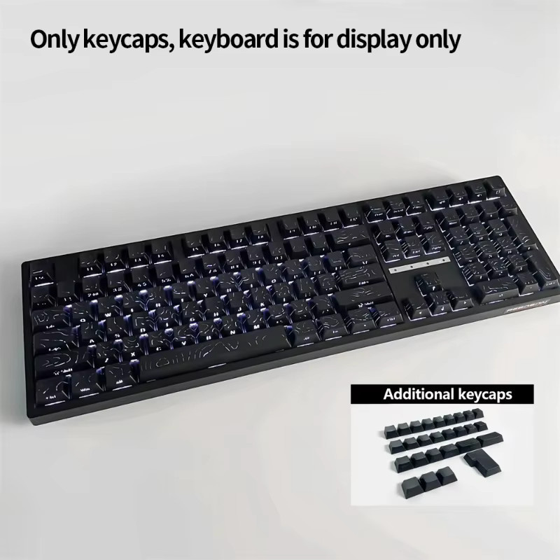 Black Contour 4.0 Tastenkappen Set in Schwarz für mechanische MX-Switches-Tastaturen - Bild 2