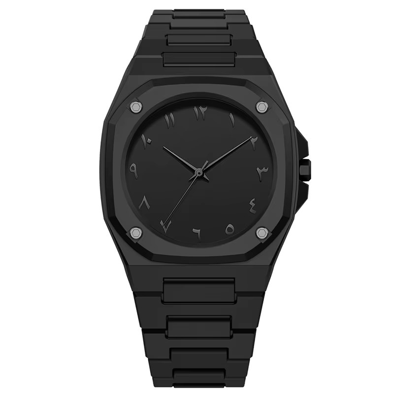 TPW Armbanduhr, Quarz, Kunstharz, Schwarz, Unisex - Bild 2
