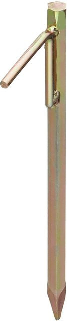 Relaxdays Bodenanker 4er Set aus galvanisiertem Stahl für Zelte und Pavillons, Höhe: 30,5 cm, Breite: 9 cm, Tiefe: 1,5 cm - Bild 1