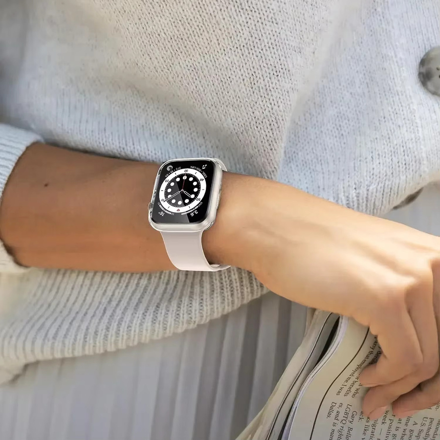 Apple Watch Gehäuse, TPU, transparent, Unisex - Bild 4