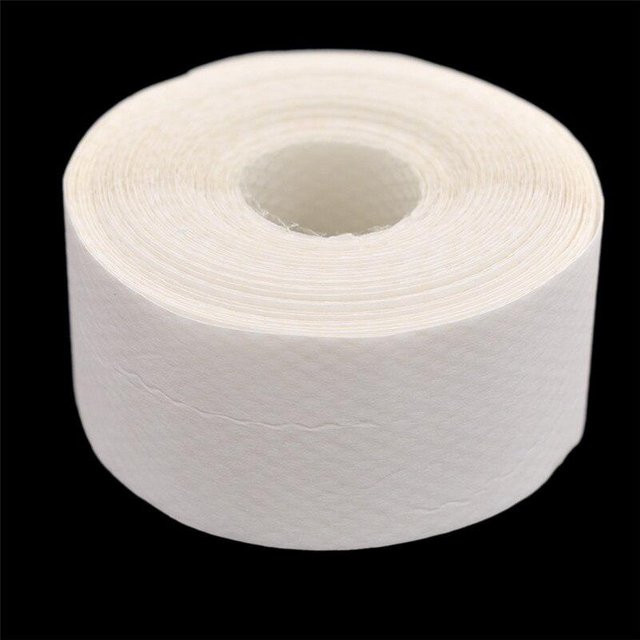 Doppelseitiges Klebeband zum Aufbügeln für Stoff und Kleidung, 10 Meter, Breite: 3 cm, Transparent oder Weiß - Bild 1