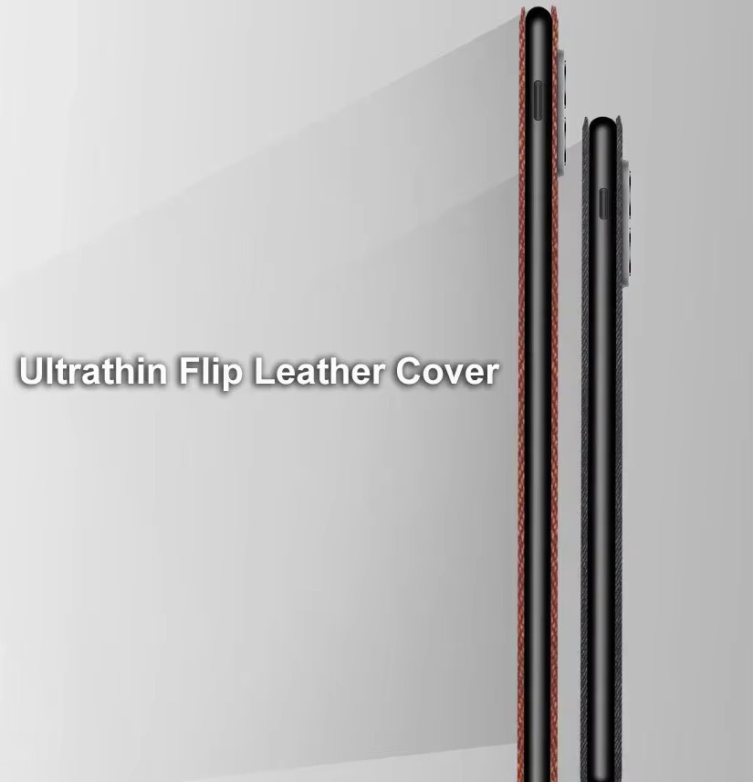 Premium Hirschkopf Leder-Hülle für Apple iPad Pro M5, iPad Air M3 und iPad 11 Zoll sowie 13 Zoll, Tablet-Cover in Schwarz oder Braun - Bild 2
