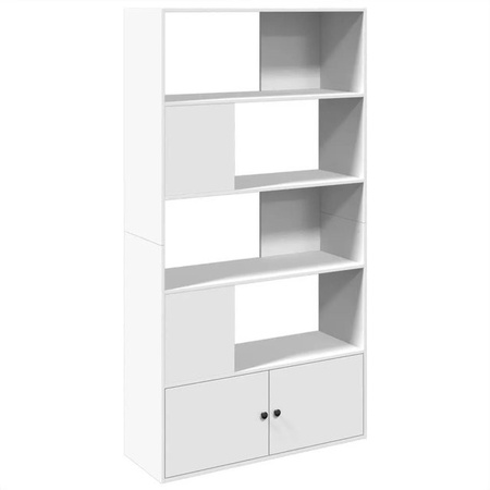 vidaXL Bücherregal Weiß aus Holzwerkstoff B/T/H: 100 x 36 x 189 cm
