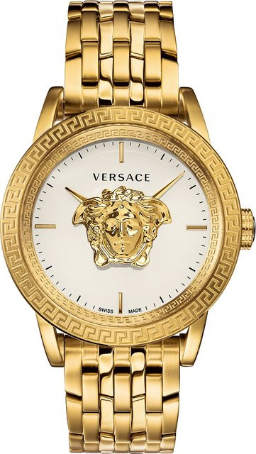 Versace Herrenuhr, Quarz, Edelstahl, 43 mm, Weiß, 5 ATM - Bild 1