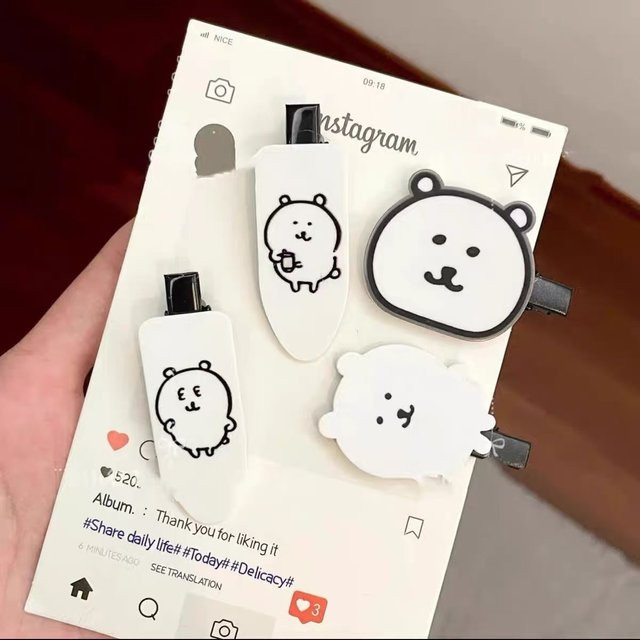 Chiikawa Haarclip, Entenschnabel-Clip, Kinder - Bild 1