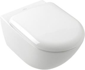 Villeroy & Boch Wand-Tiefspüler Antao TwistFlush in Weiß, spülrandlos, B: 37,5 cm, T: 56 cm - Bild 1