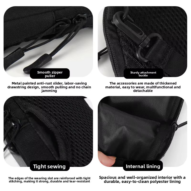 Multifunktionale Lauf-Handytasche und Sportarmtasche für Outdoor und Fitness in Rot - Bild 4