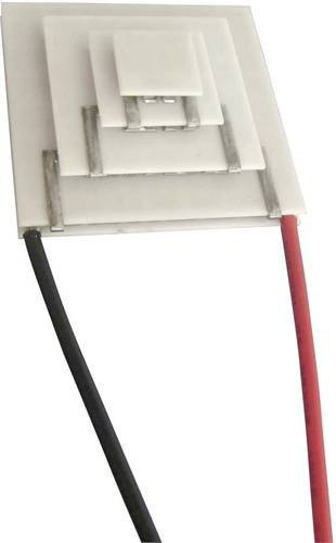 TRU Components Peltier-Element TEC4-97-49-17-7-05 mehrstöckig 11.2V 4.4A 4W B/T/H: 35 x 35/10 x 10/10.7 mm - Bild 1