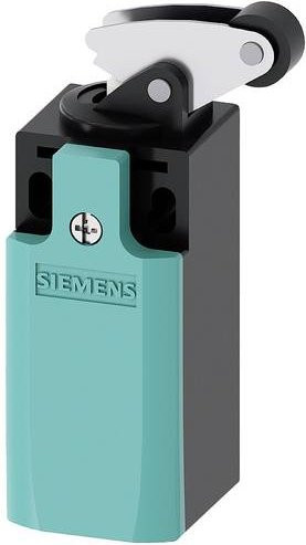Siemens Positionsschalter 3SE5212-0KF10 mit Rollenhebel aus Metall und Kunststoffrolle, IP66/IP67, Mehrfarbig - Bild 1