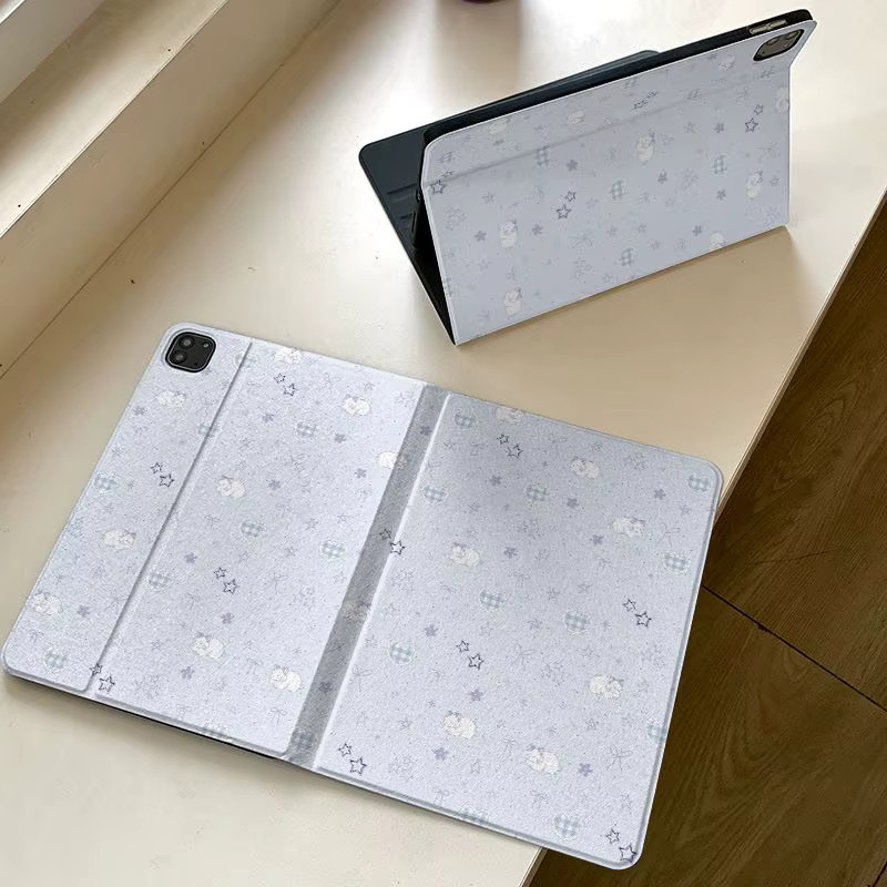 Ins Star Rabbit Tablet Hülle für iPad Pro 10/11 Zoll und iPad Air (3., 4., 5. Gen) in Weiß - Bild 4