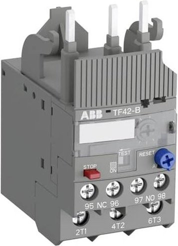 ABB TF42-0.41B Überlastrelais in Grau mit 1 Schließer, 1 Öffner und 1 Wechsler - Bild 1